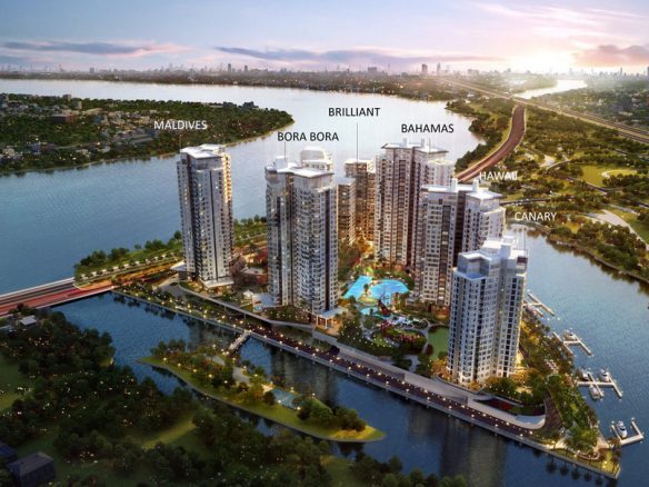 phoi canh du an diamond island